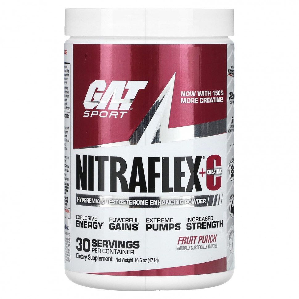 GAT, NITRAFLEX + Creatine,  , 471  (16,6 )  7530