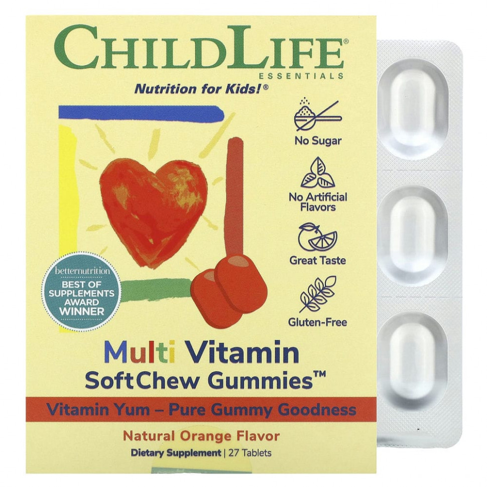 ChildLife, Multi Vitamin SoftMelts    , 27   3230