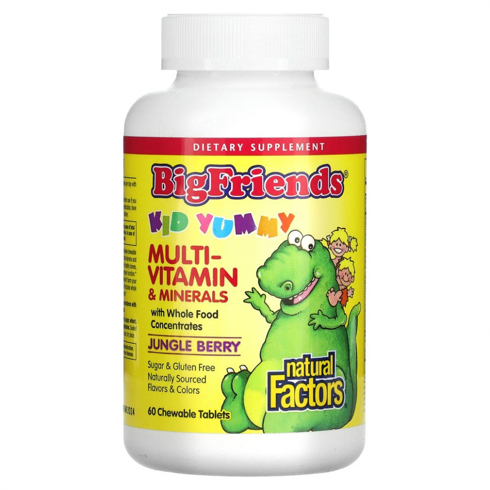 Natural Factors, Big Friends,    ,   , 60    2460