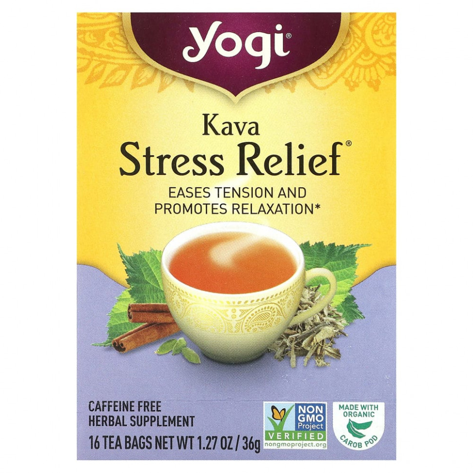 Yogi Tea, Kava Stress Relief ( ),  , 16  , 36  (1,27 )  940