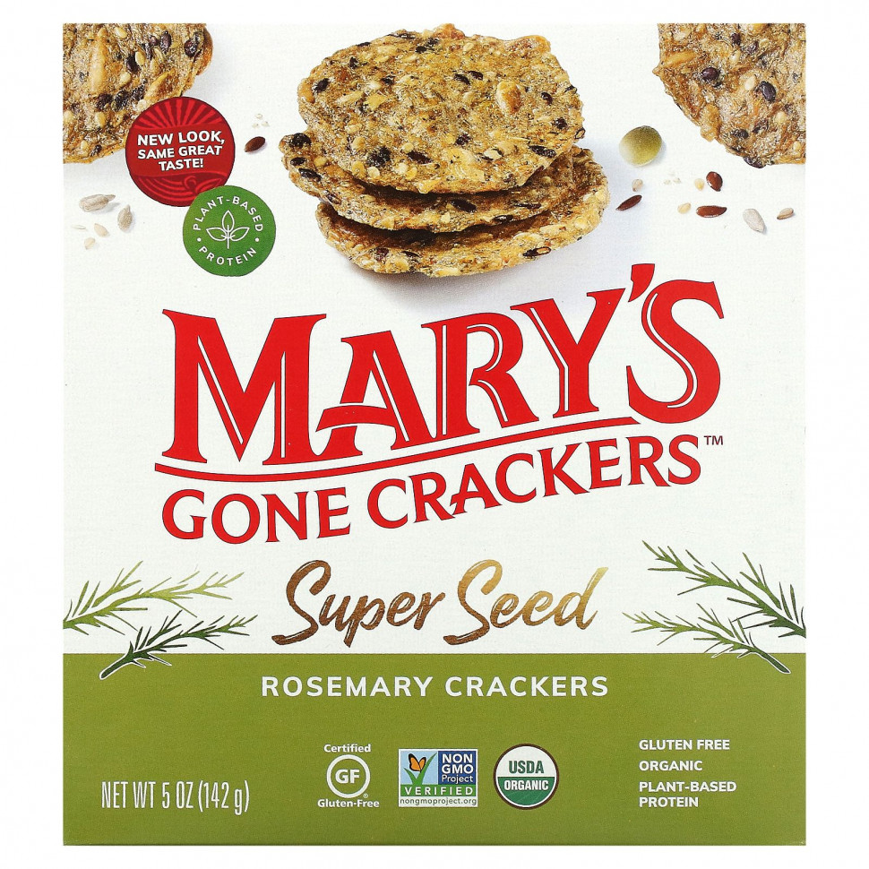  IHerb () Mary's Gone Crackers, Super Seed,  , , 141  (5 ), ,    1160 