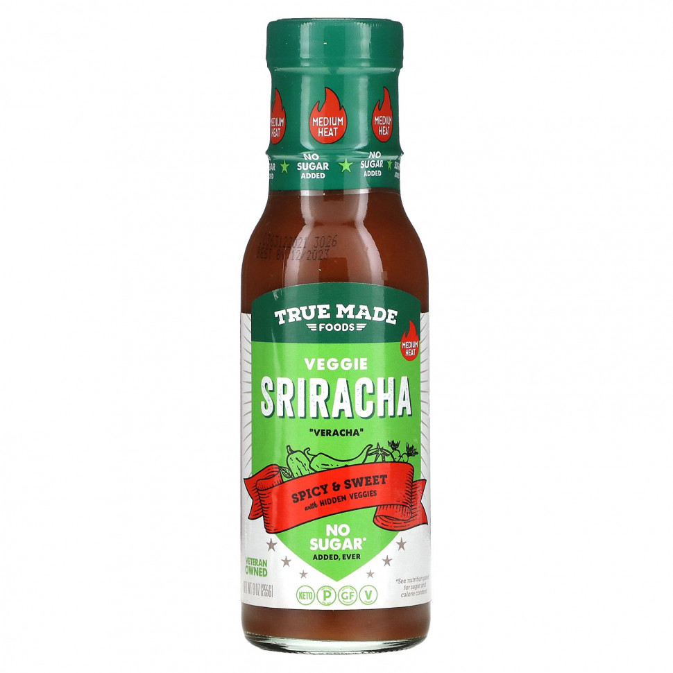  IHerb () True Made Foods, Veggie Sriracha,      , 255  (9 ), ,    1360 