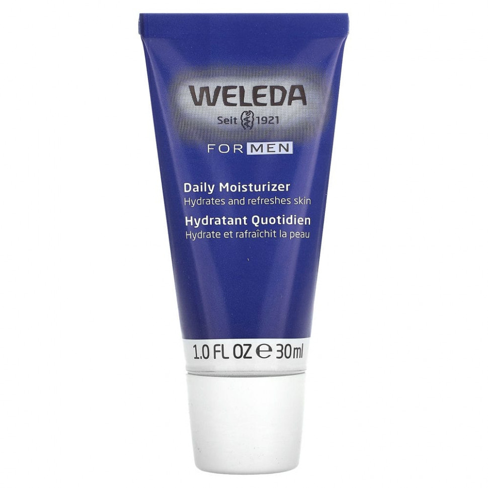 Weleda, Daily Moisturizer For Men, 1 fl oz (30 ml)  3610