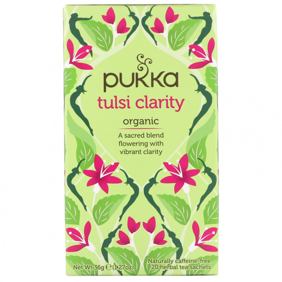 Pukka Herbs, Organic Tulsi Clarity,  , 20   , 1,27  (36 )  1260