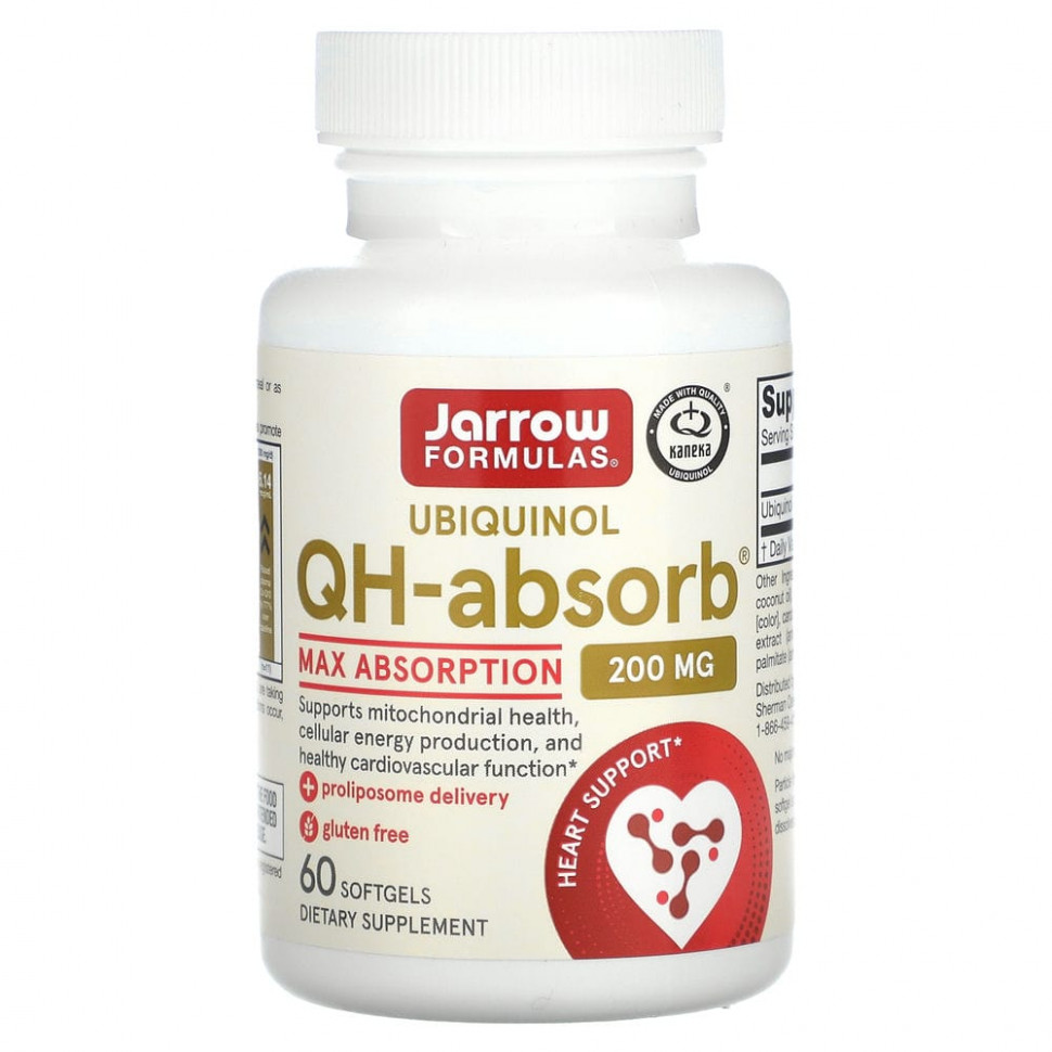  IHerb () Jarrow Formulas,  QH-Absorb, 200 , 60   , ,    12510 