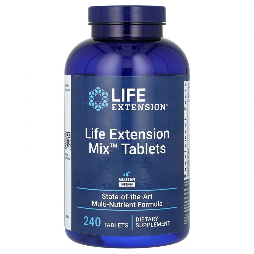 Life Extension, Life Extension Mix Tablets, 240 Tablets  8350