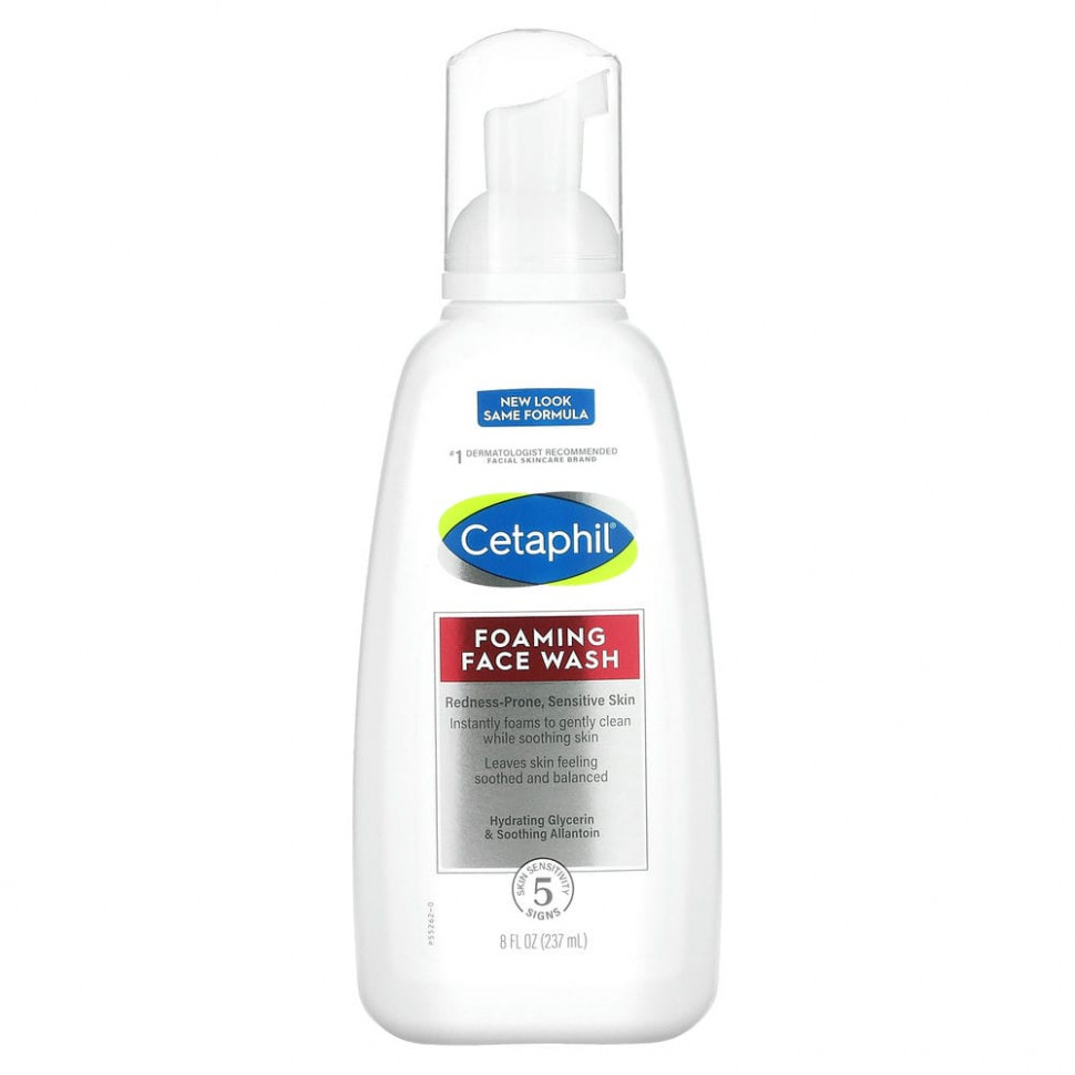 Cetaphil, Foaming Face Wash, 8 fl oz (237 ml)  2900