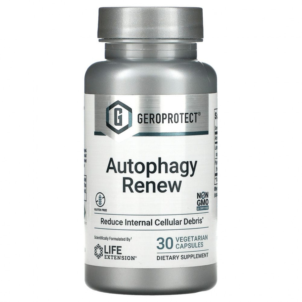 Life Extension, GeroProtect, Autophagy Renew, 30    2920