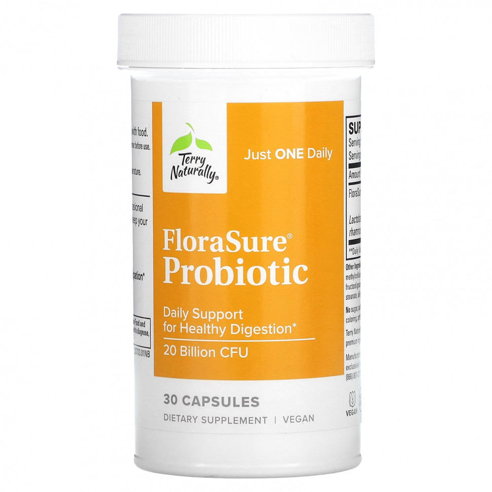 Terry Naturally, FloraSure Probiotic, 20  , 30   4460