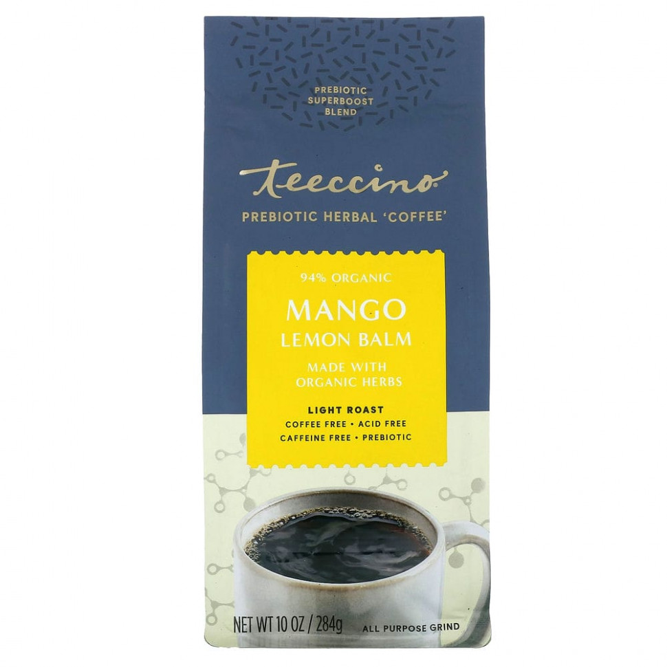Teeccino, Prebiotic Herbal Coffee,     ,  ,  , 284  (10 )  3340