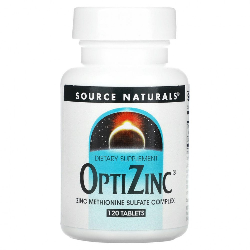 Source Naturals, OptiZinc, 120   2140