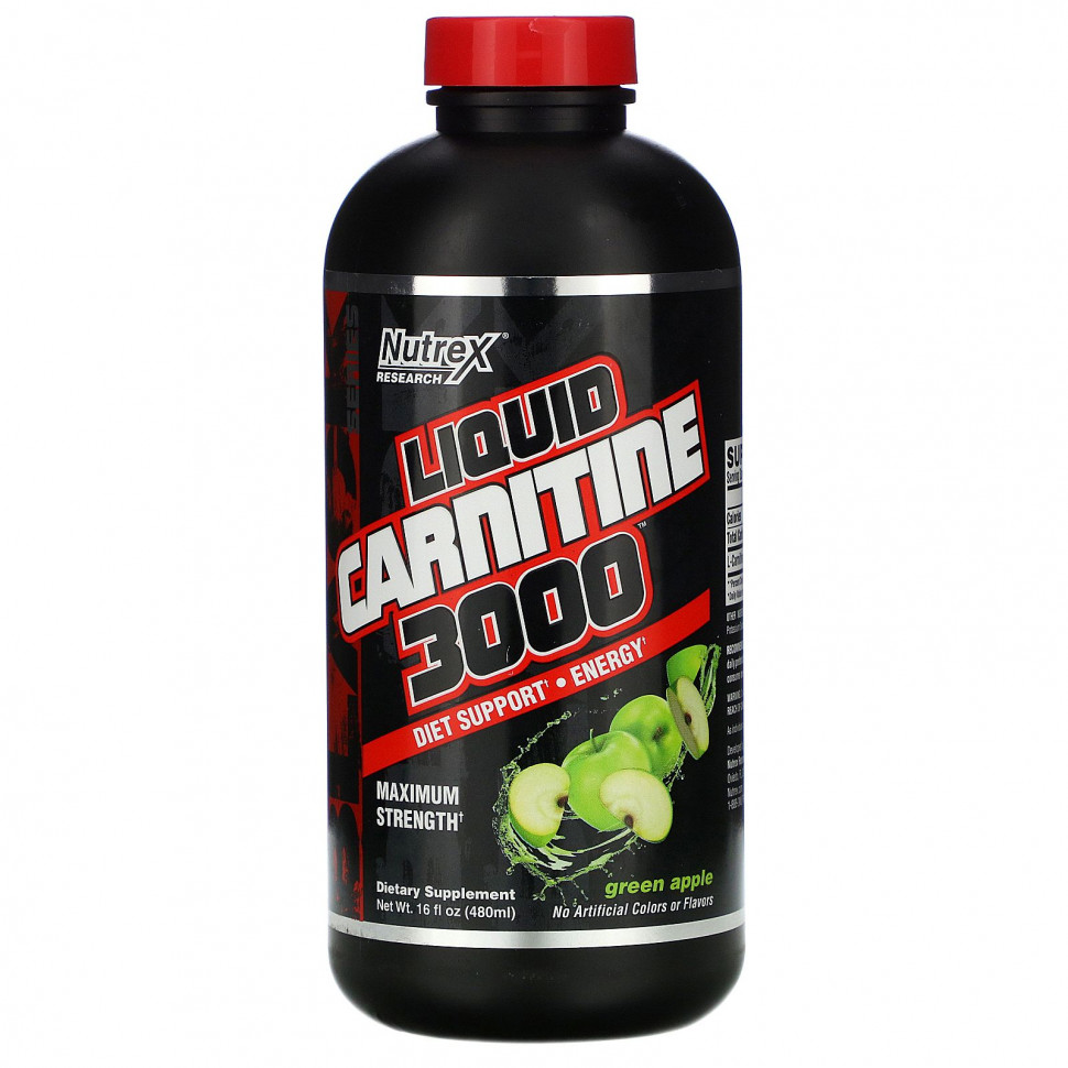 Nutrex Research, Black Series, Liquid Carnitine 3000,  , 480  (16  )  3910