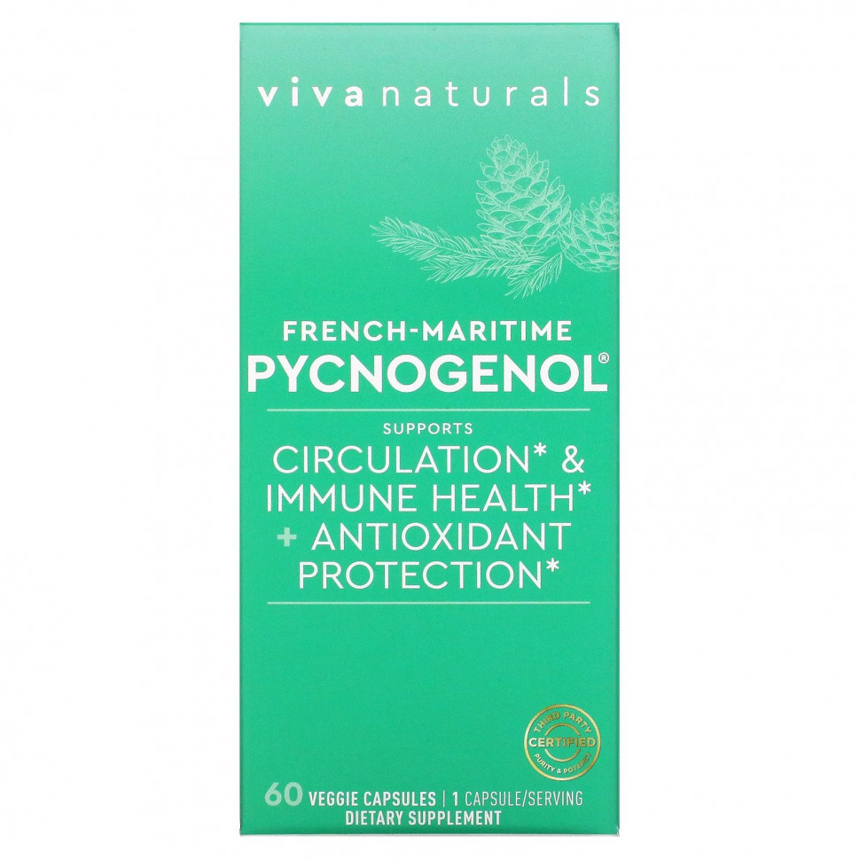  IHerb () Viva Naturals, French-Maritime Pycnogenol`` 60  , ,    11520 