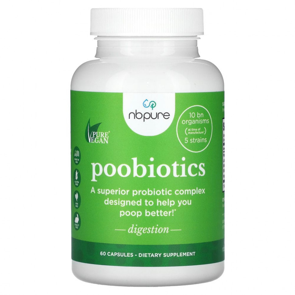 NB Pure, Poobiotics`` 60   4850