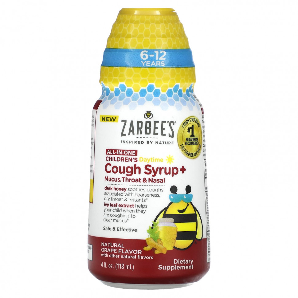  IHerb () Zarbee's, Children's Daytime,     ,    ,    6  12 ,   , 118  (4 . ), ,    2640 