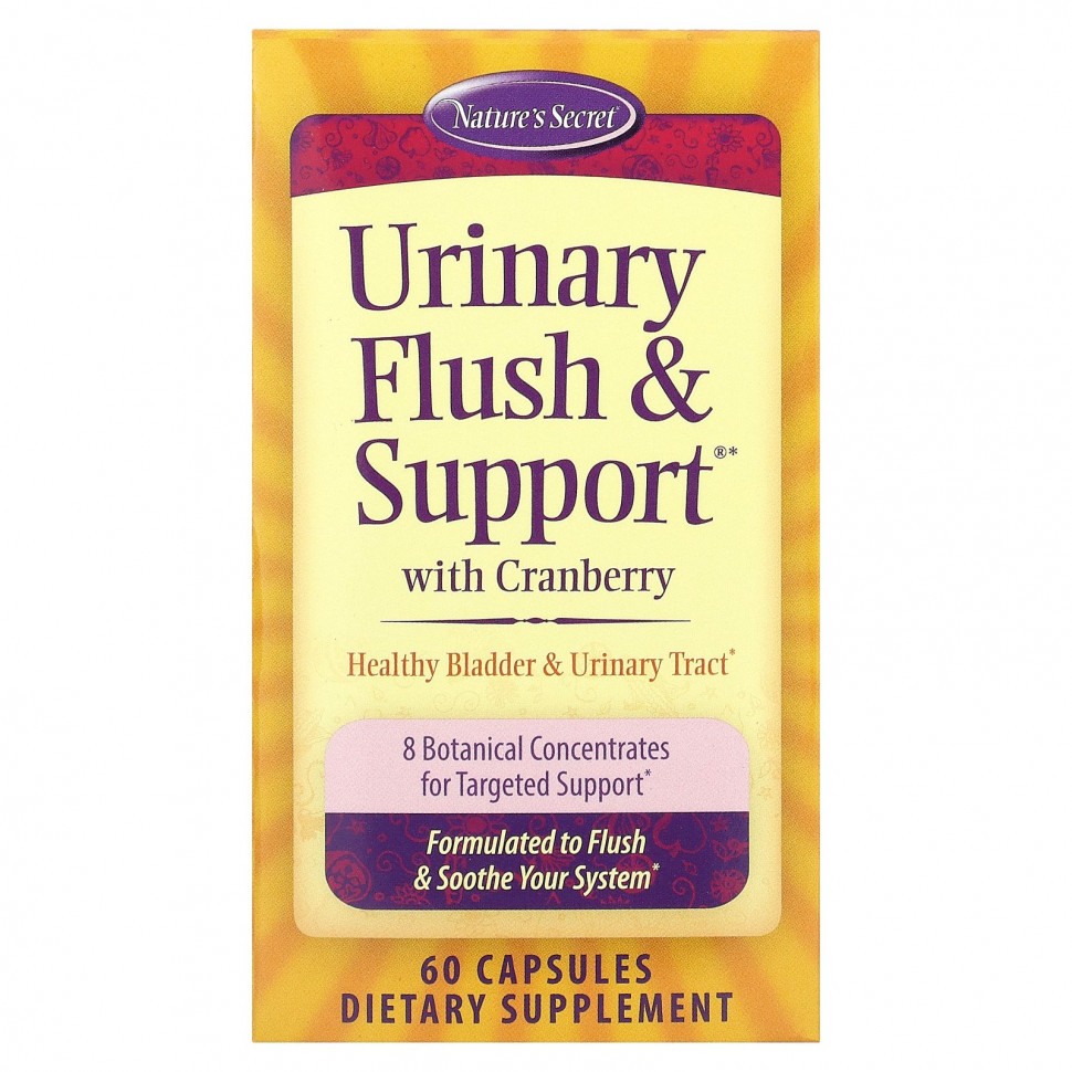 Nature's Secret, Urinary Flush & Support,    , 60   2820