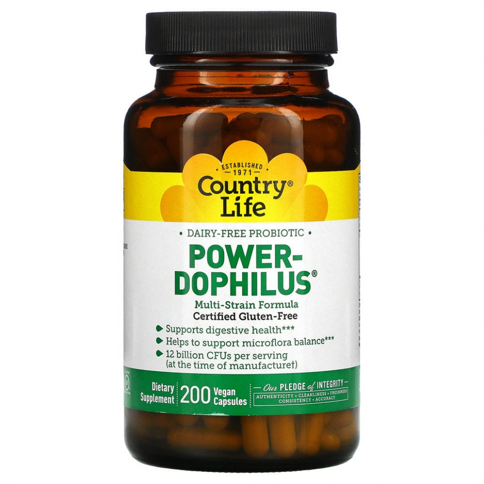 IHerb () Country Life, Power-Dophilus,  , 200  , ,    4780 