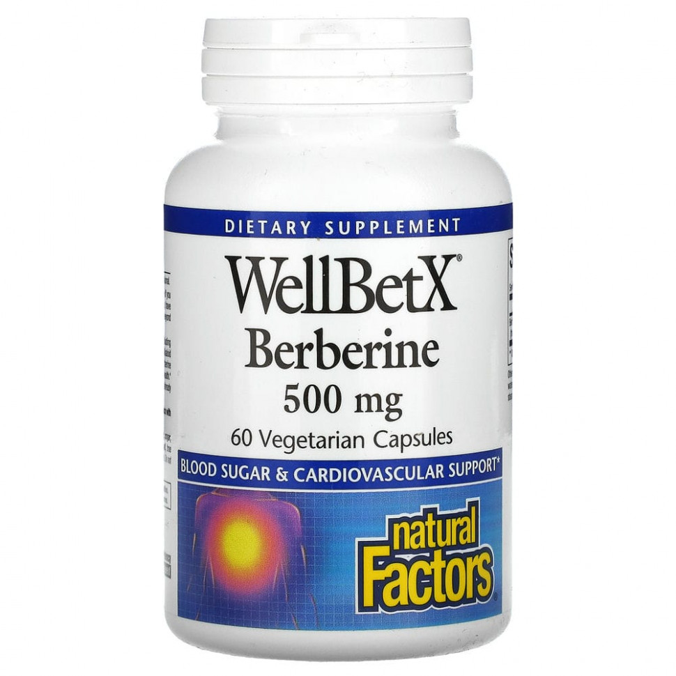 Natural Factors, WellBetX, , 500 , 60    3420