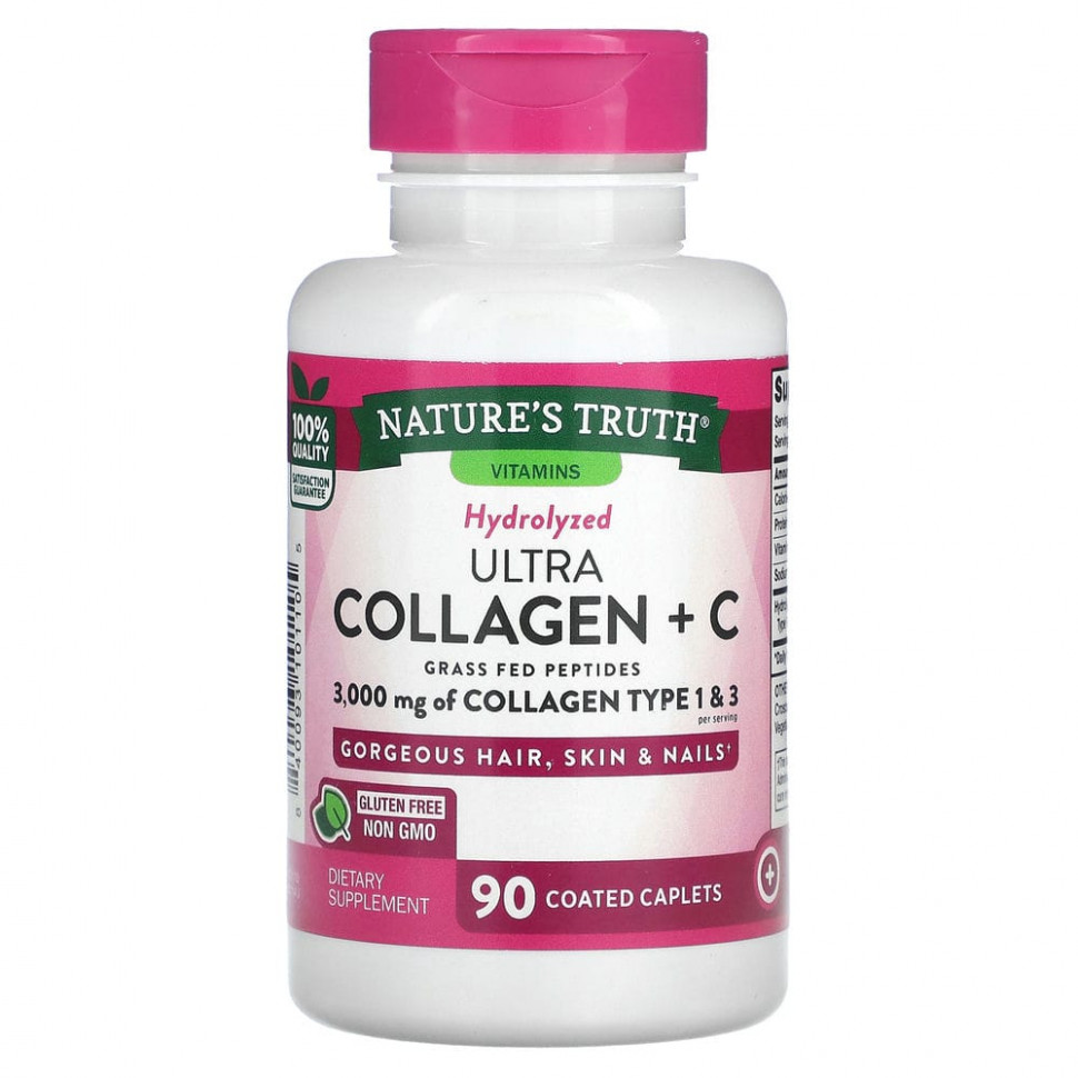 Nature's Truth, Ultra Collagen + C, 3000 , 90 ,    2550