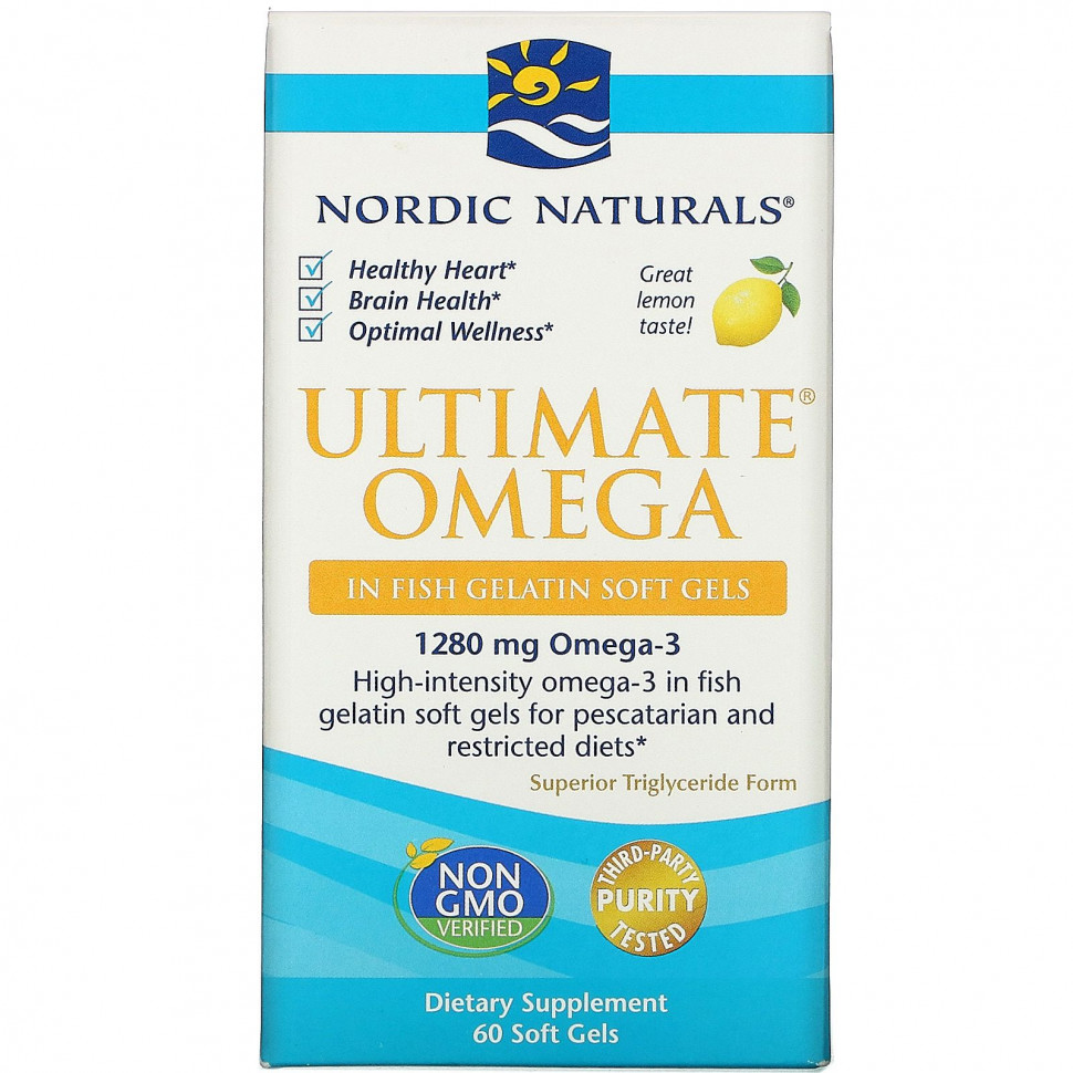 Nordic Naturals, Ultimate Omega,   , 640 , 60   4620