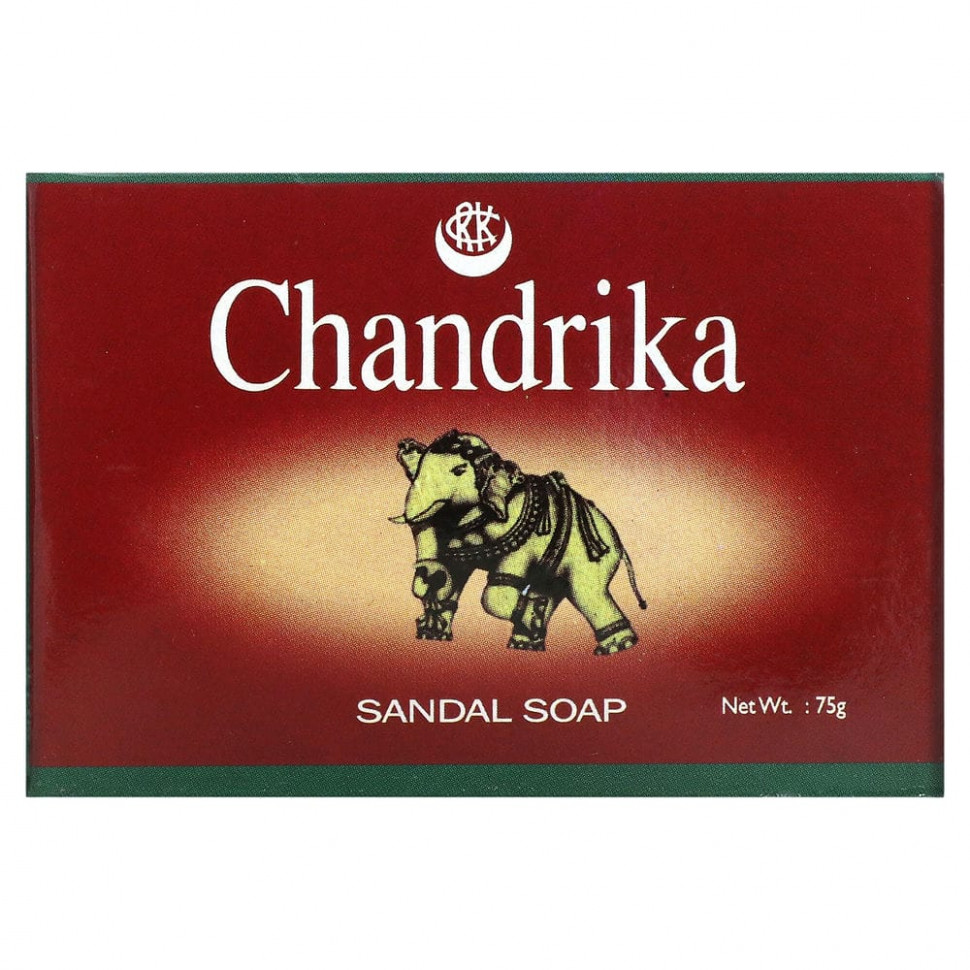 Chandrika Soap, Chandrika Sandal Soap, 75 g  440