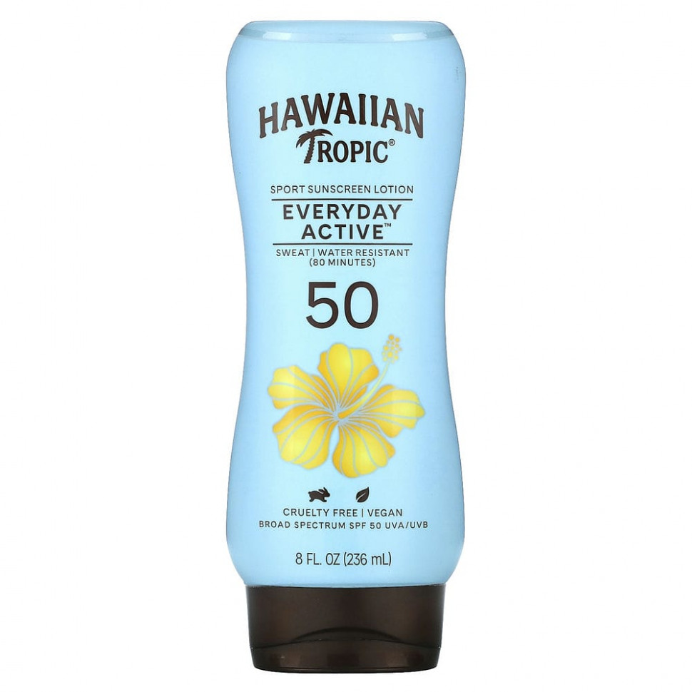 Hawaiian Tropic, Island Sport,      , SPF 50,   , 236   3180