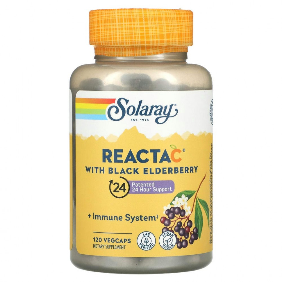 Solaray, Reacta C   , 120    3000