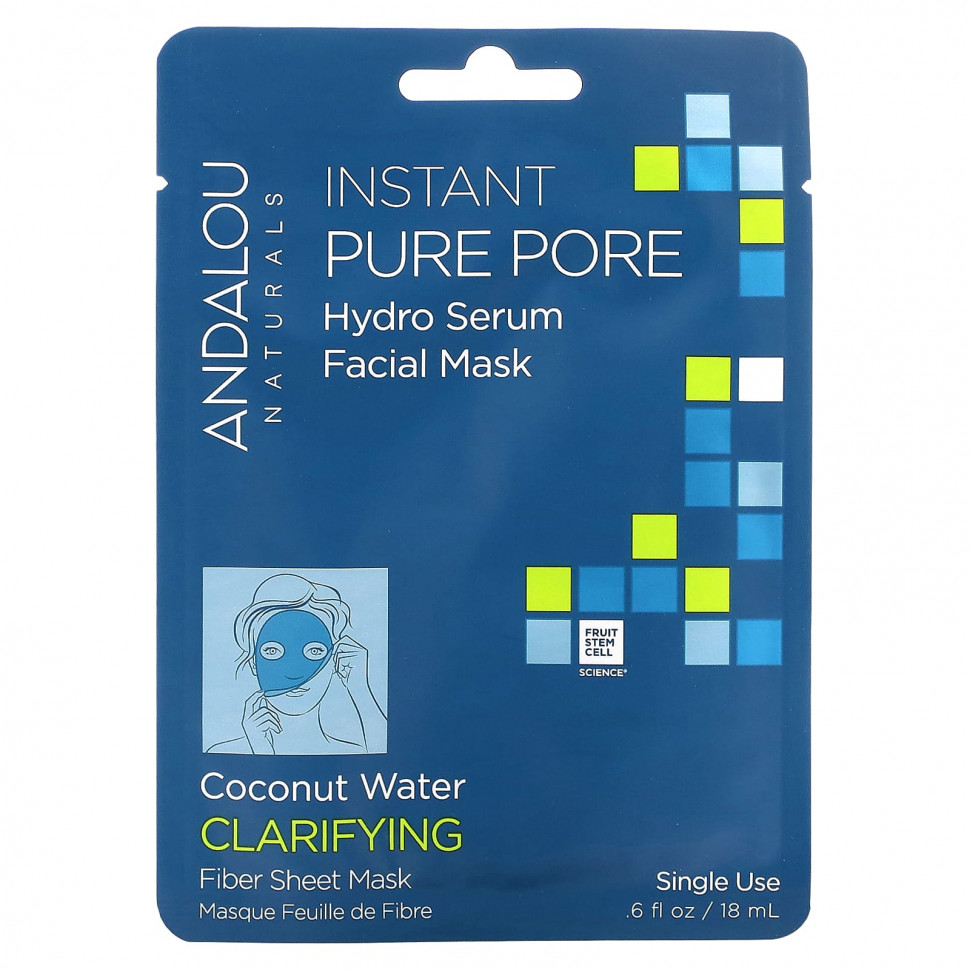 Andalou Naturals, Instant Pure Pore,     Hydro Serum, 1  , 18  (0,6 . )  1070