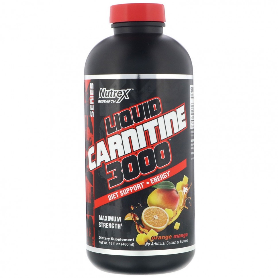 Nutrex Research, Liquid Carnitine 3000,   , 480  (16 . )  3910