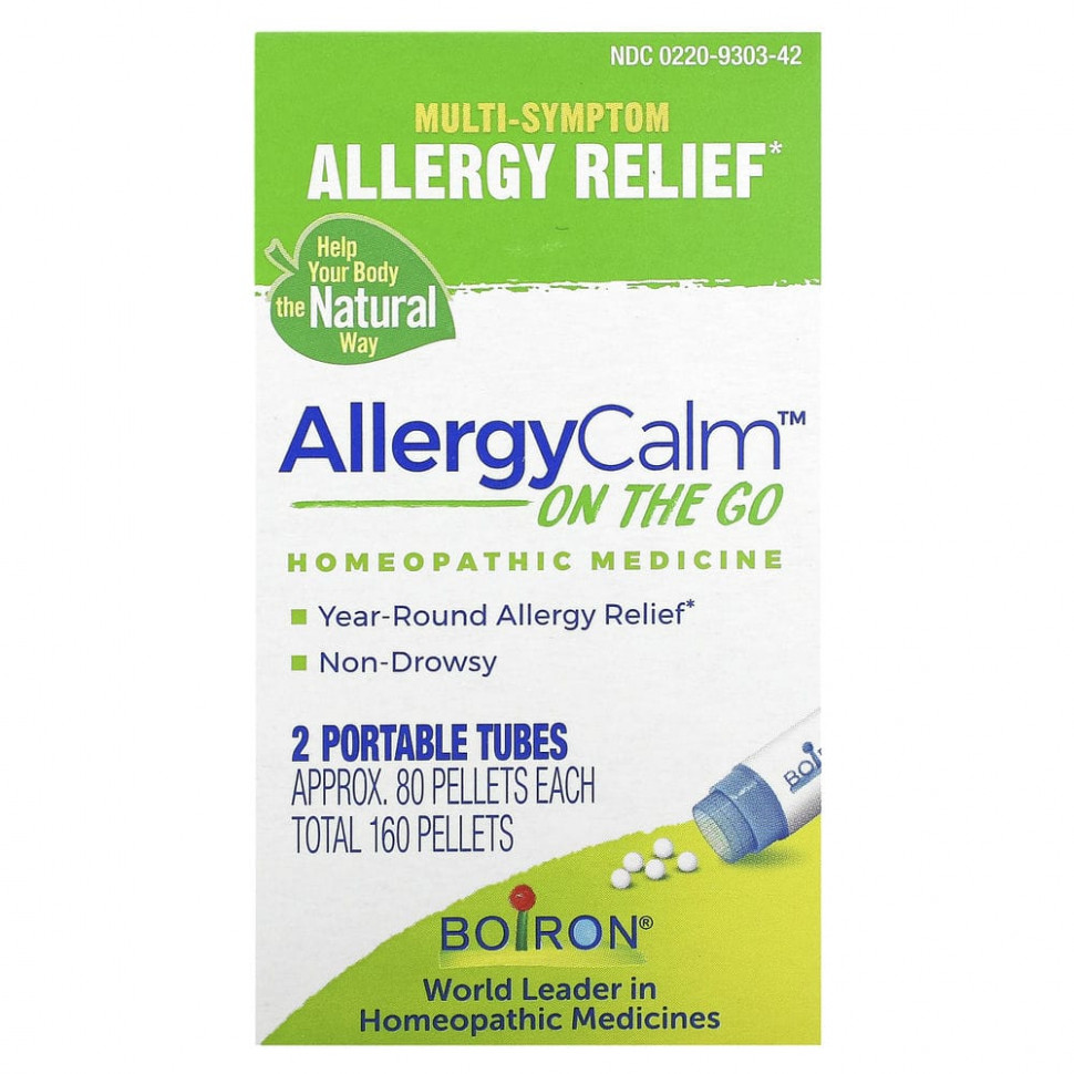 Boiron, AllergyCalm On The Go, 2  , . 80    2210