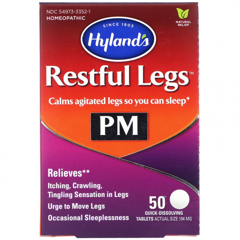 Hyland's, Restful Legs PM, 50    2620