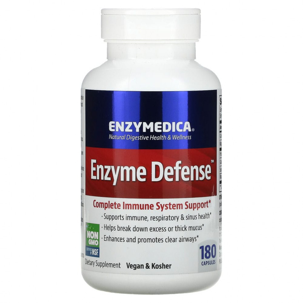 Enzymedica, Enzyme Defense, 180   10540