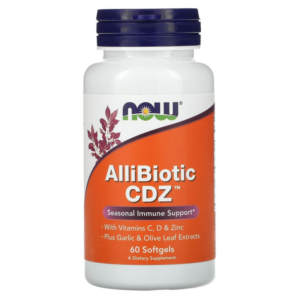 NOW Foods, AlliBiotic CDZ,   , 60    3460