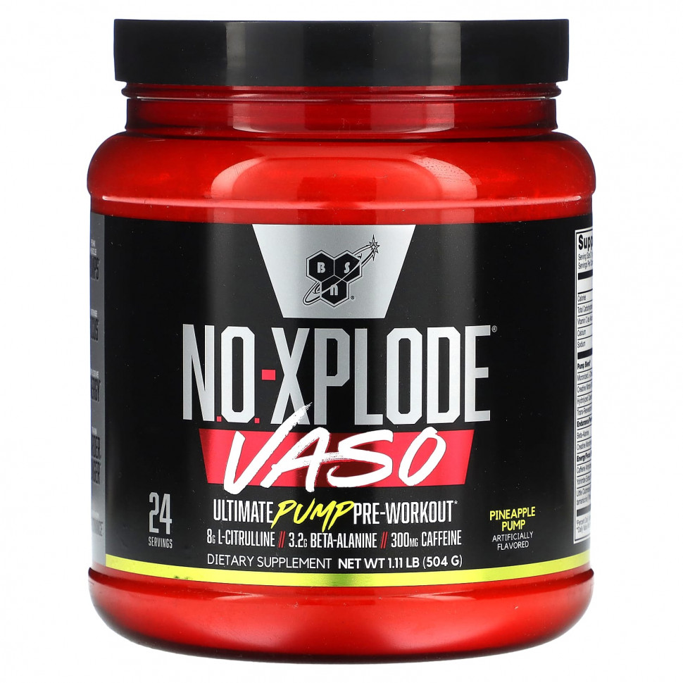 BSN, No-Xplode VASO, Ultimate Pump  ,  , 504  (1,11 )  8980