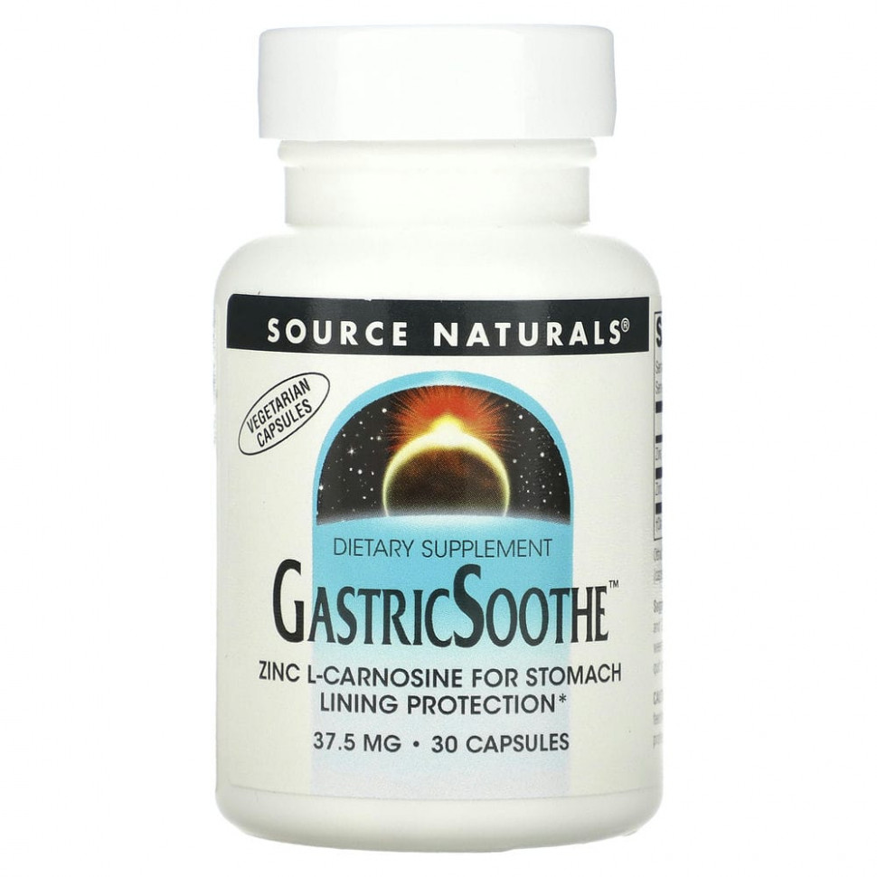 Source Naturals, GastricSoothe, 37,5 , 30   1820