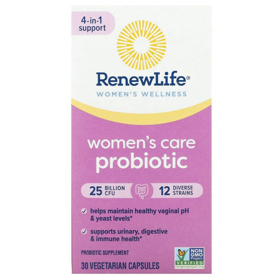 Renew Life, Ultimate Flora,  Women's Care   , 25   , 30    4780