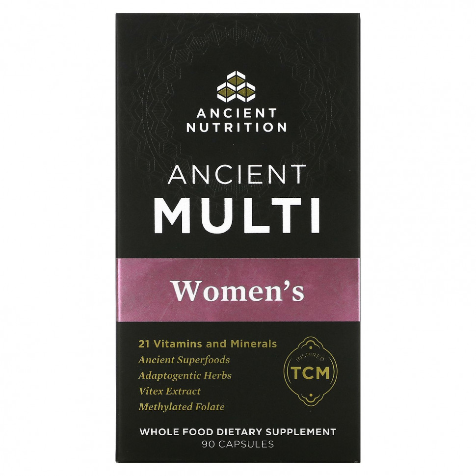 Dr. Axe / Ancient Nutrition, Ancient Multi,  , 90   7330