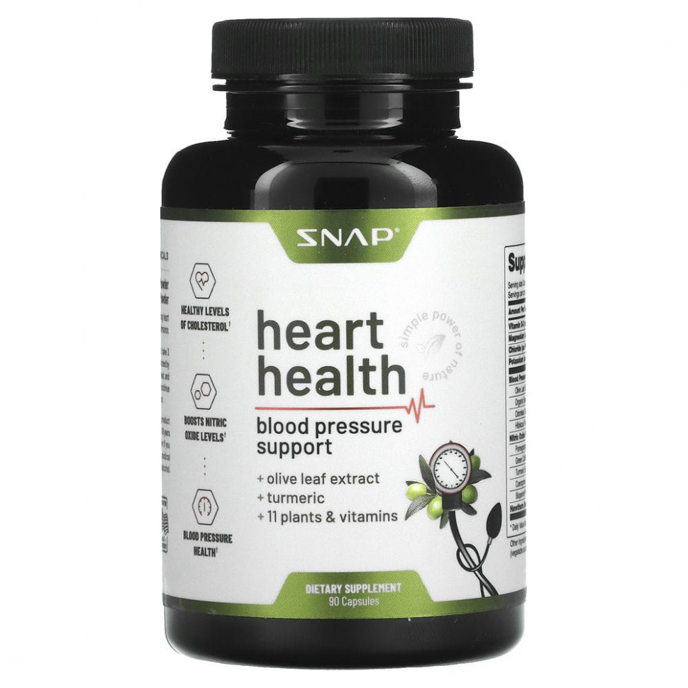 Snap Supplements, Heart Health`` 90   7900