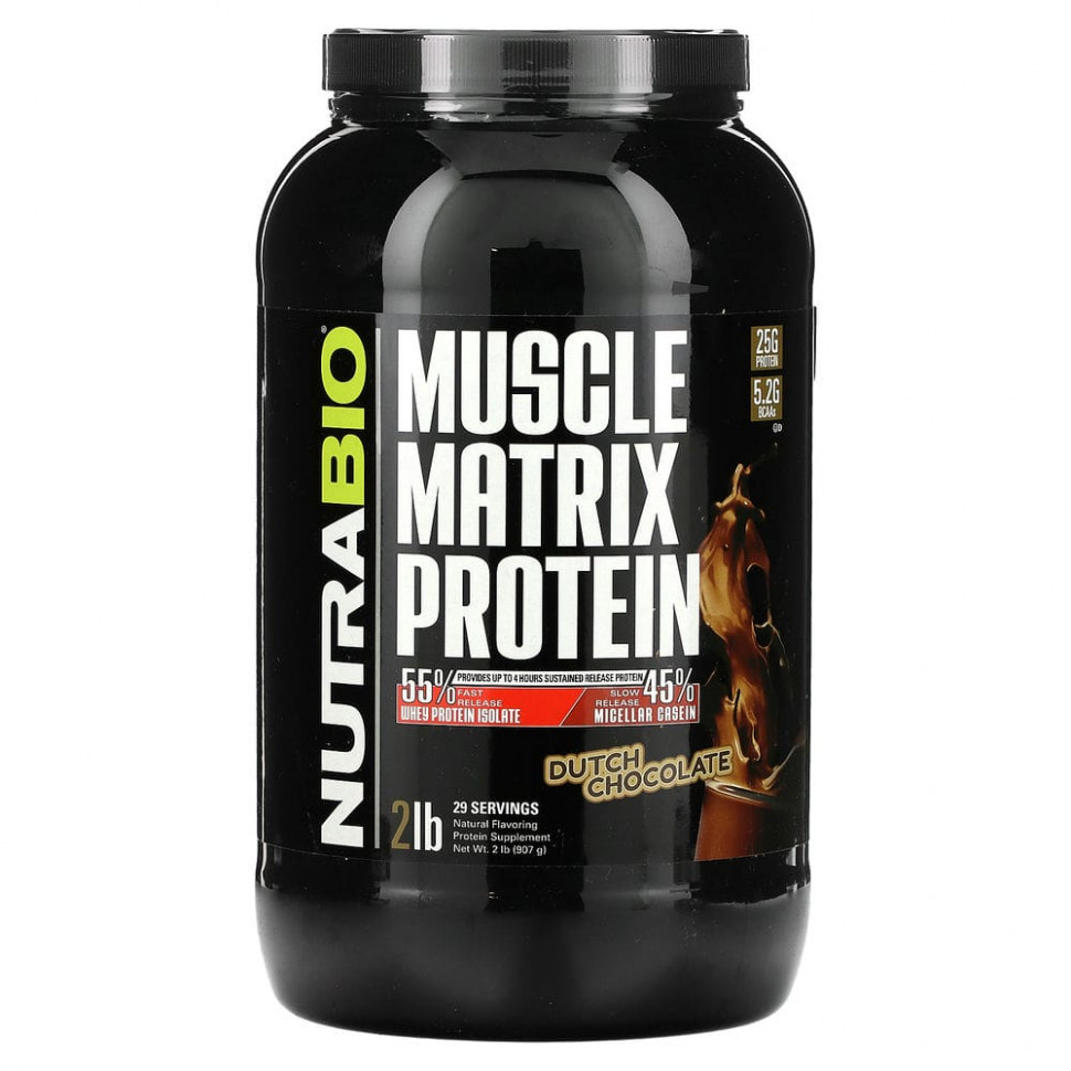 Nutrabio Labs, Muscle Matrix Protein,  , 907  (2 )  9710