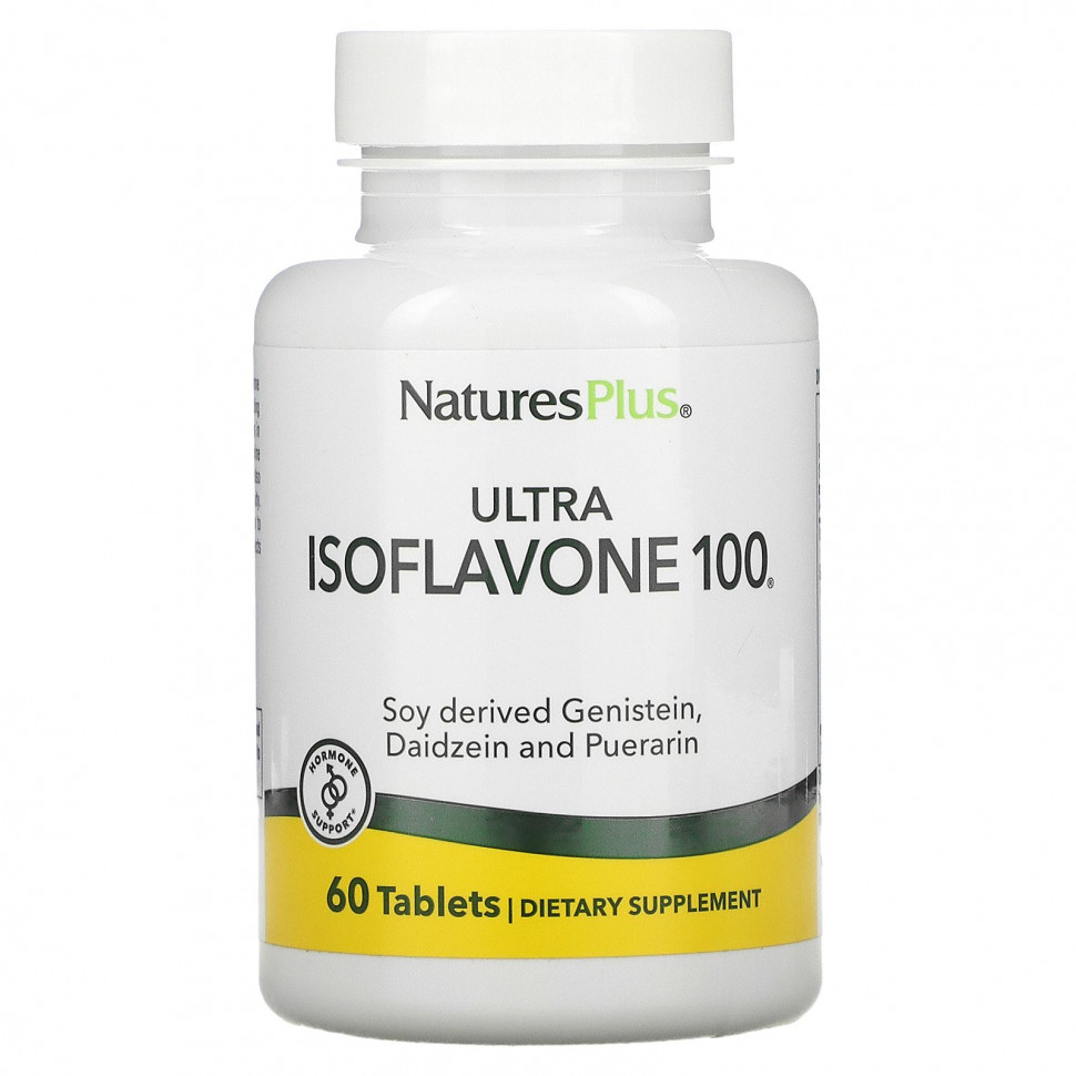 NaturesPlus, Ultra Isoflavone 100, 60    4520