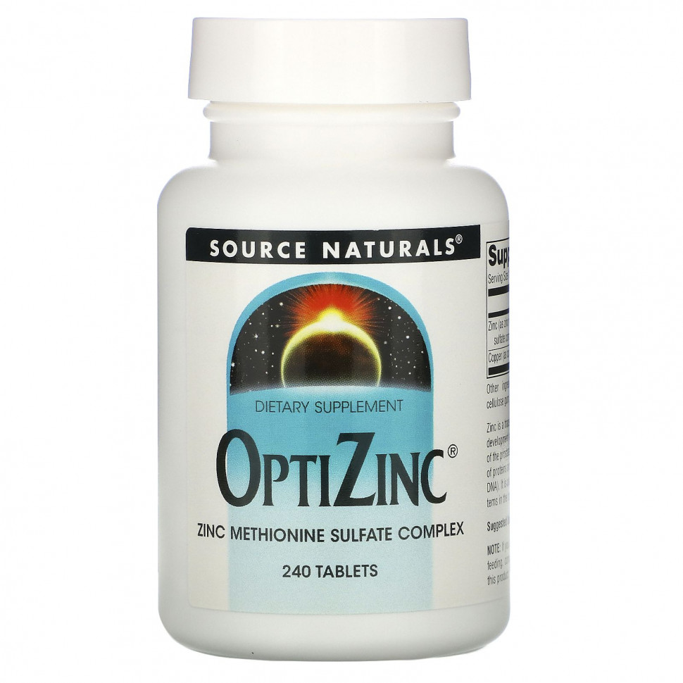 Source Naturals, OptiZinc, , 240   3980