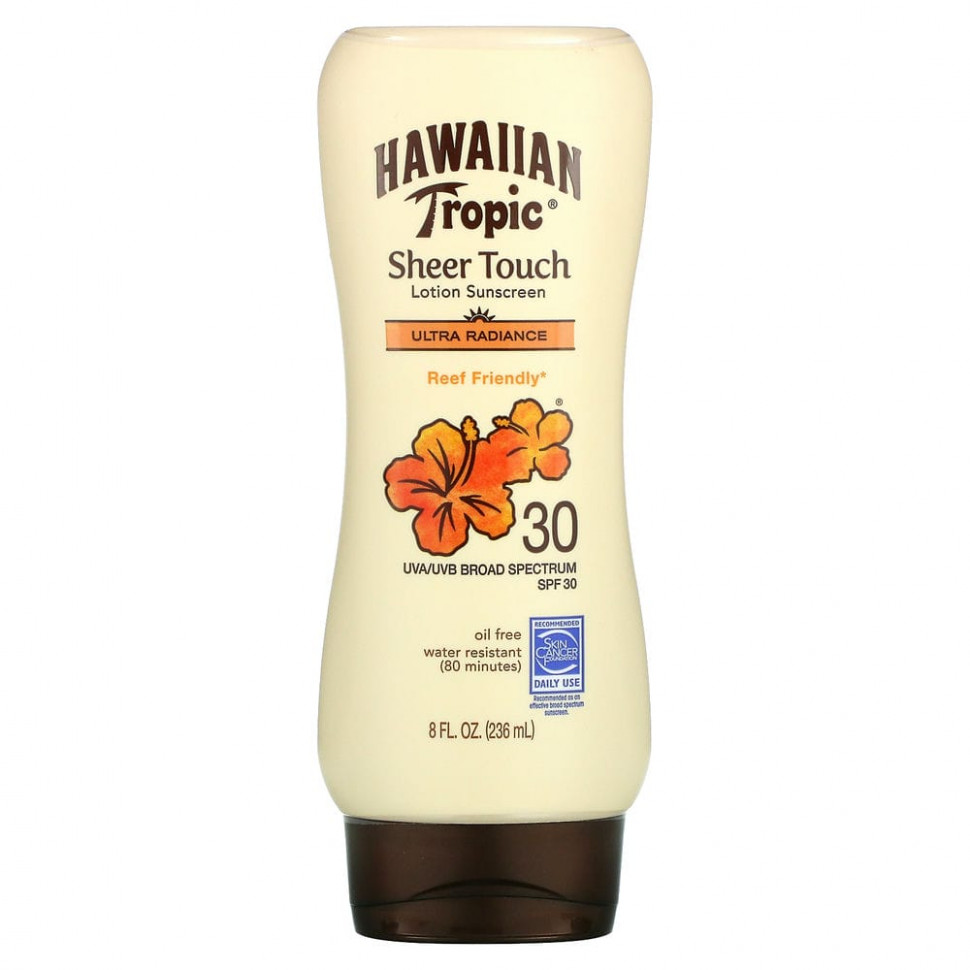 Hawaiian Tropic, Sheer Touch, Ultra Radiance,    SPF 30, 236   2890