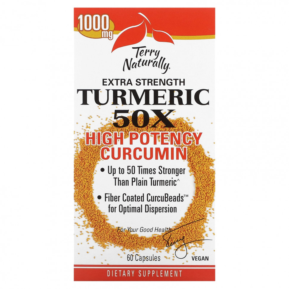 Terry Naturally, Extra Strength Turmeric 50X,  , 1000 , 60   4210