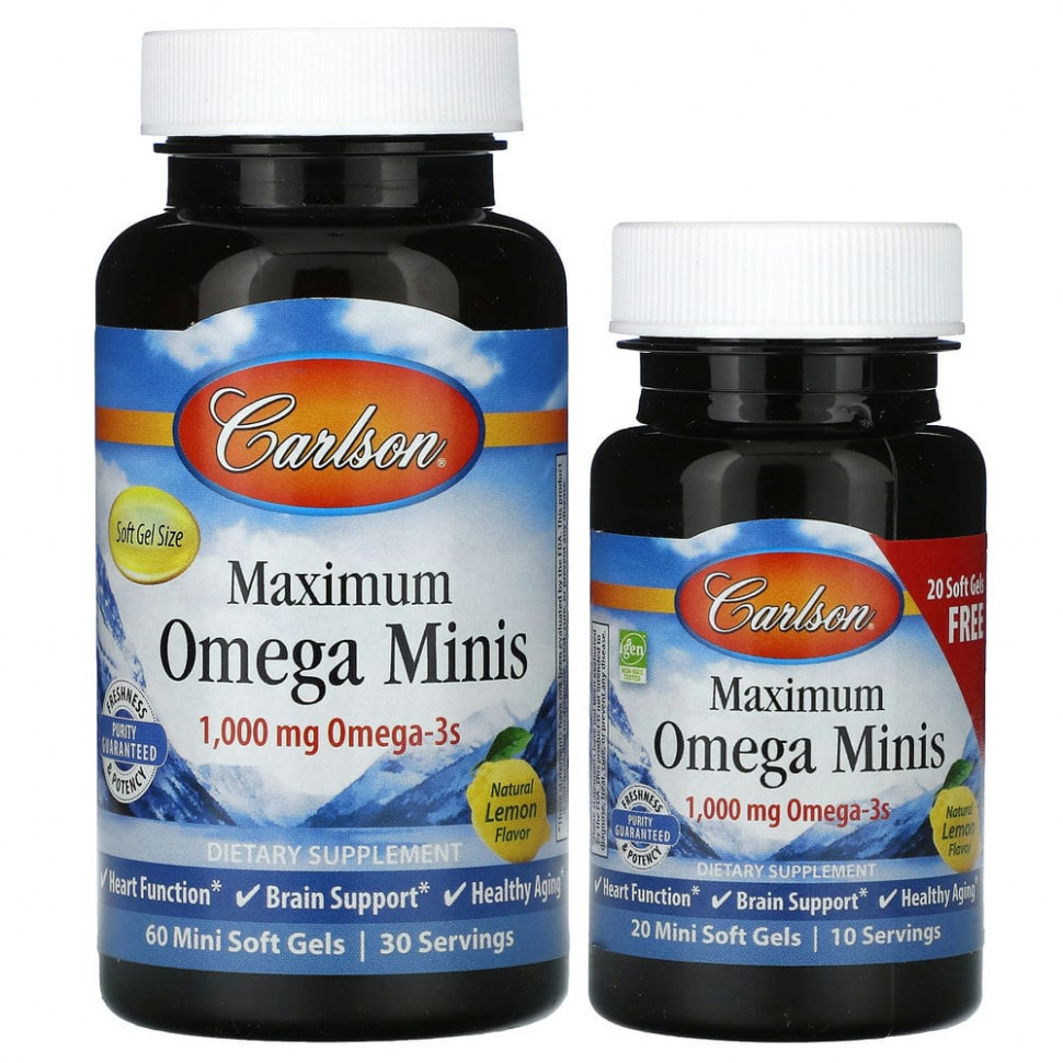 Carlson, Maximum Omega Minis,  , 500 , 80    4960