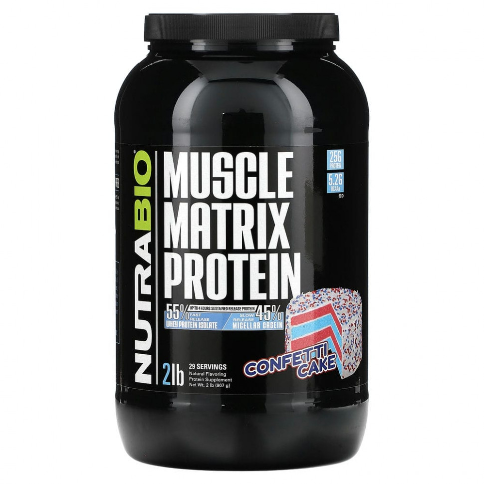 Nutrabio Labs, Muscle Matrix Protein,   , 907  (2 )  9700