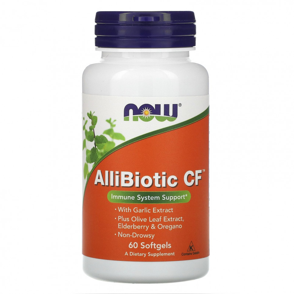 NOW Foods, AlliBiotic CF, 60   2780