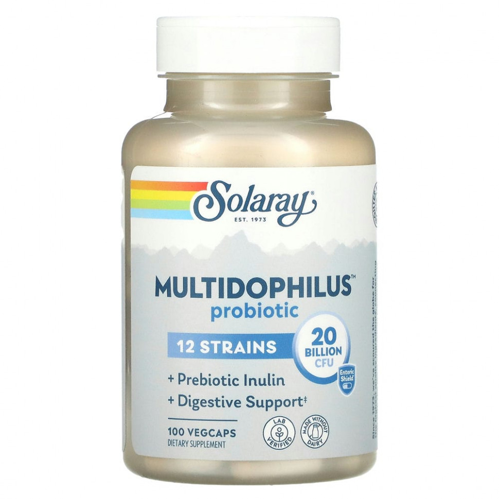 Solaray, Multidophilus, 12   , 20  , 100      4510