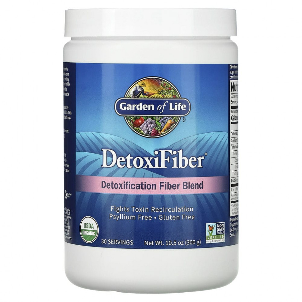 Garden of Life, DetoxiFiber,     , 300   4240