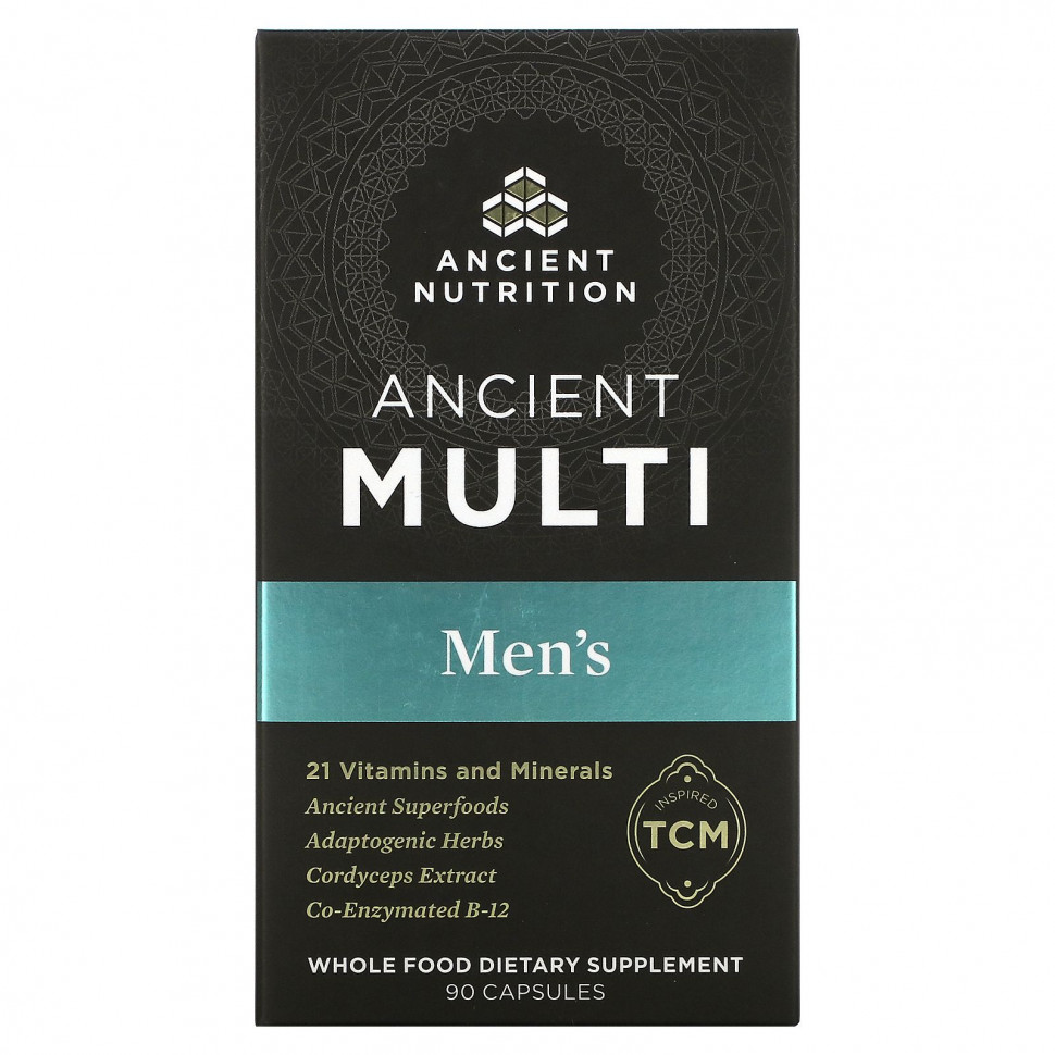 Dr. Axe / Ancient Nutrition, Ancient Multi,  , 90   7330