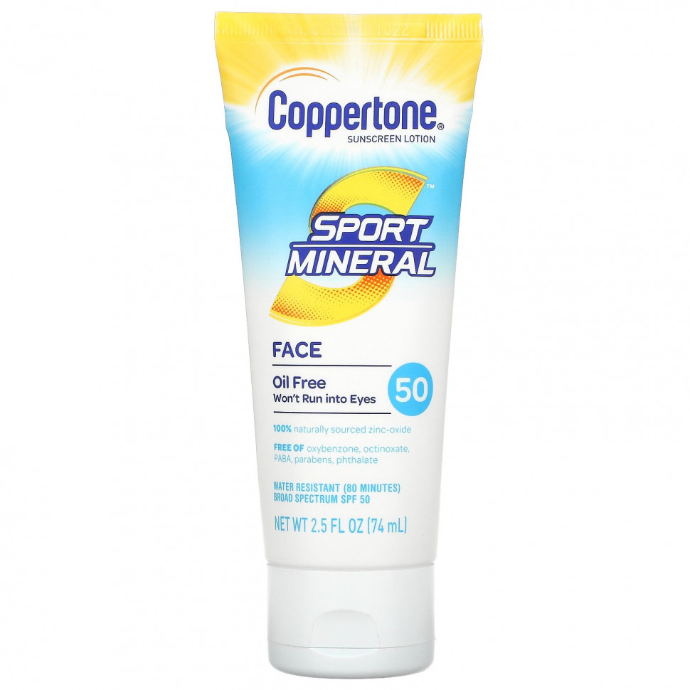 Coppertone, Sport Mineral,  , SPF 50,  , 74  (2,5 . )  2170